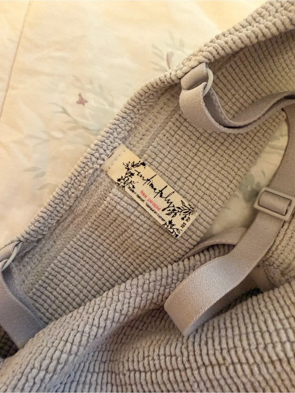 Free People Heather Gray Knit Bralette - Picture 3 of 3